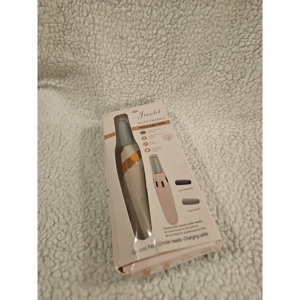 Jianlet Smooth Rechargeable Electric Foot Callus Remover Pedicure‎ Tool